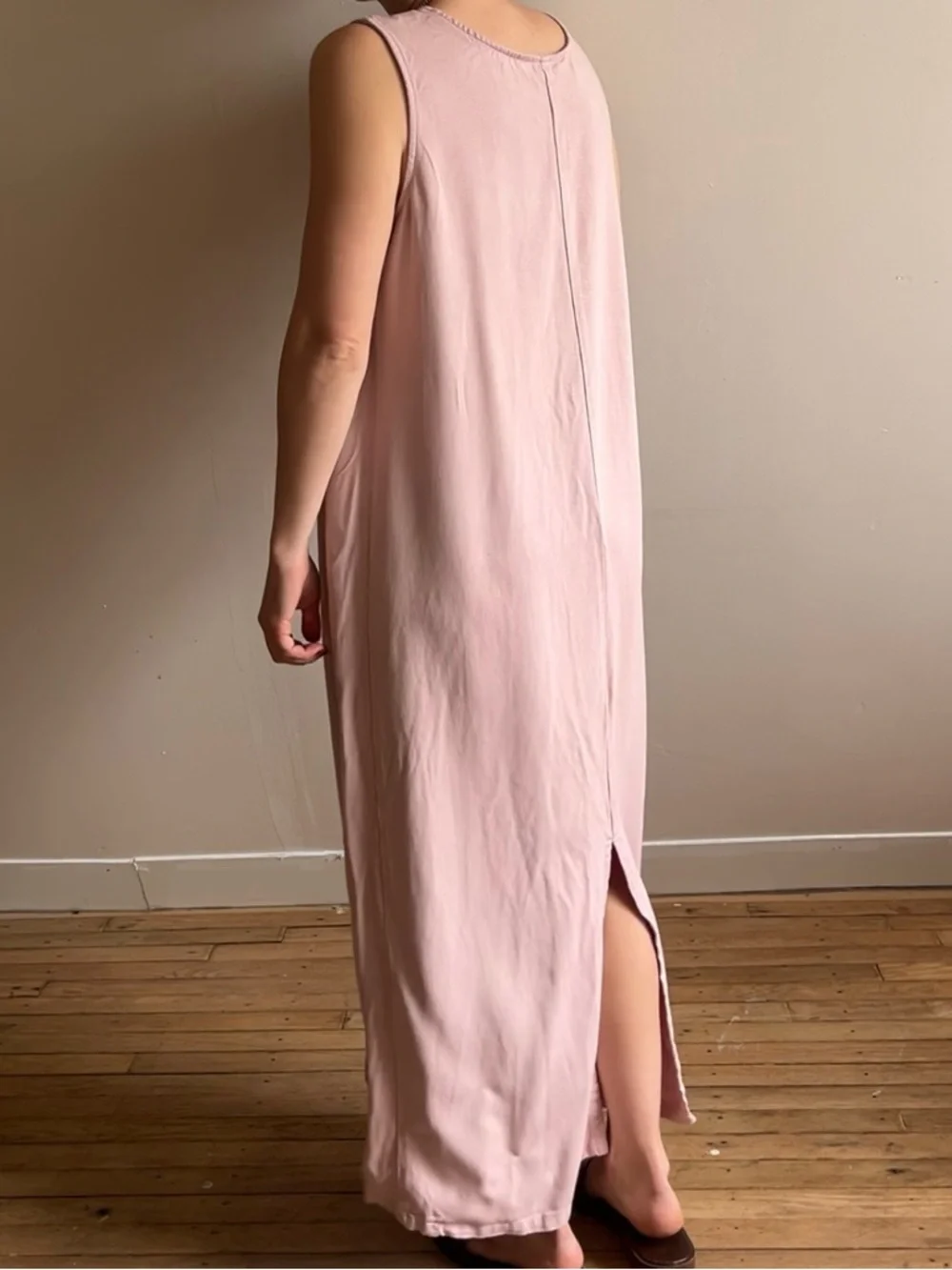 Froxx Vintage Light Pink Maxi Dress - Picture 2 of 4